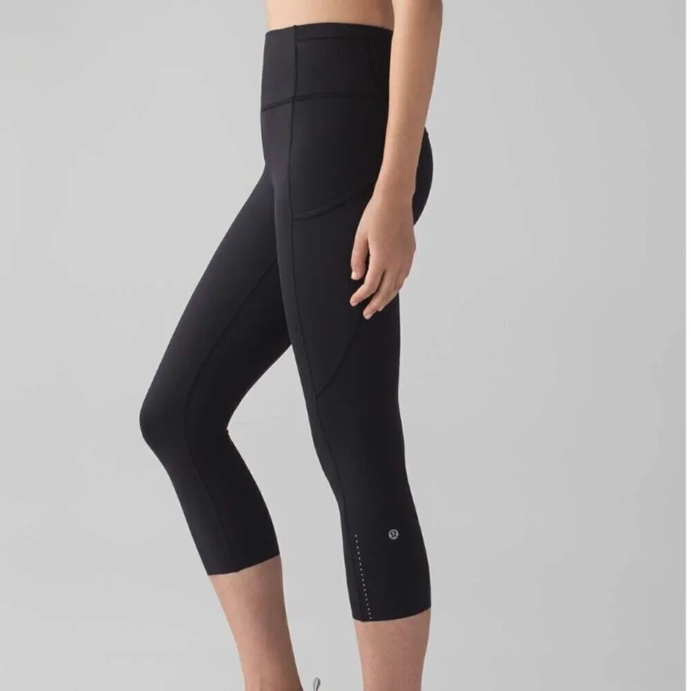 Lululemon Fast & Free Crop II *Nulux 19